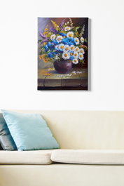 Wallity Kanvas Tablo 50 x 70 cm - 254 Multicolor